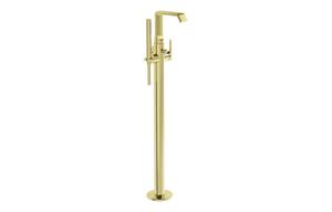 VitrA Suit Floor Standing Bath/Shower Mixer - Soft Gold